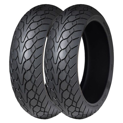 Coppia gomme dunlop 110 19 - gomme,