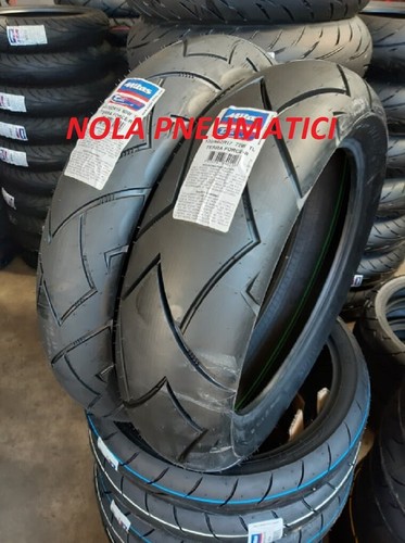 Coppia gomme 120 r19 - 120/70, 60w