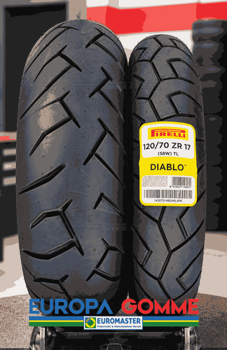 Coppia pirelli 120 zr17 - pirelli,
