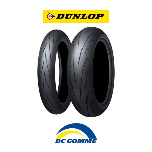 Coppia gomme dunlop 120 - coppia,